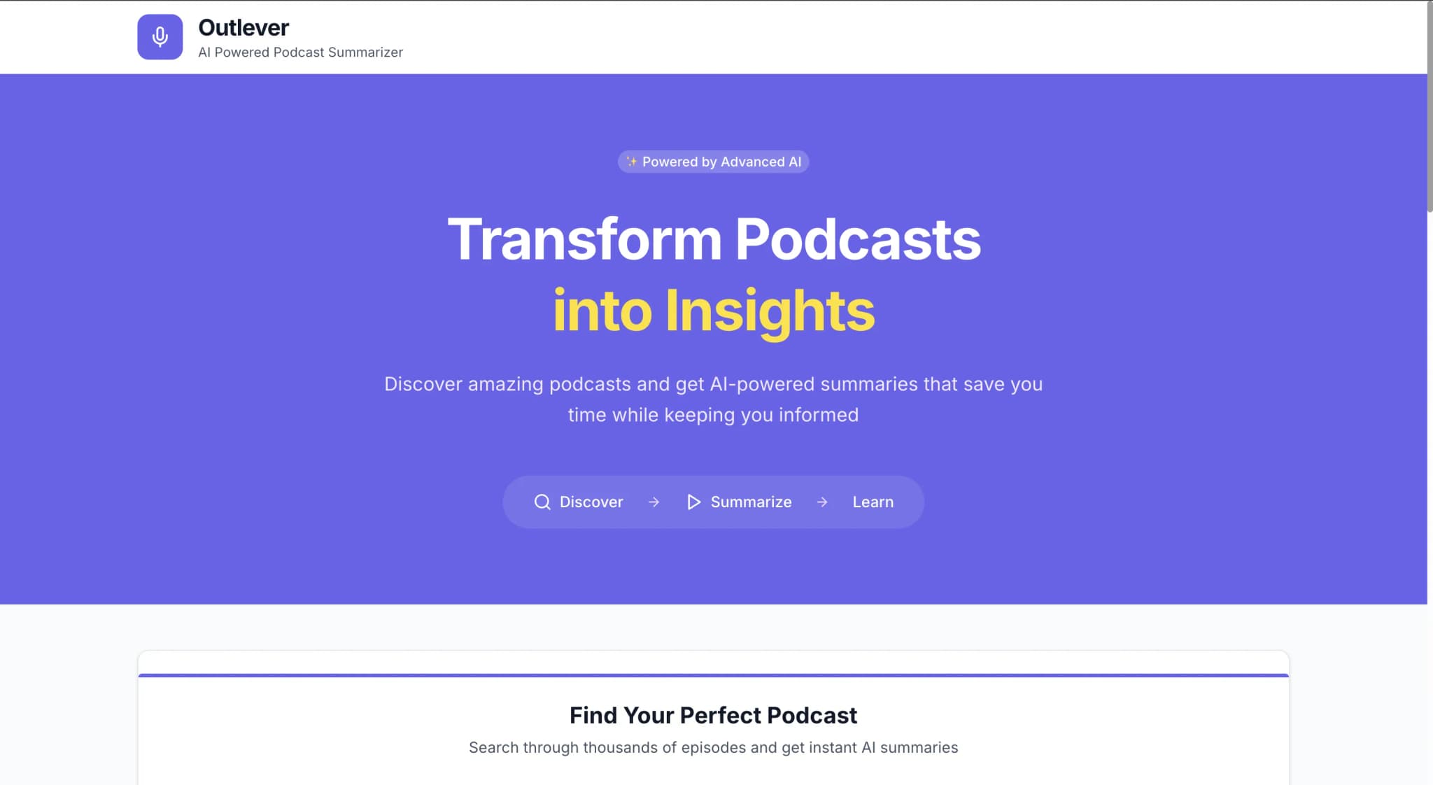 Podcast Summarizer